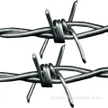 Double Twisted Barbed Wire Double Twisted PVC Coated Barbed Wire in Coil Manufactory
